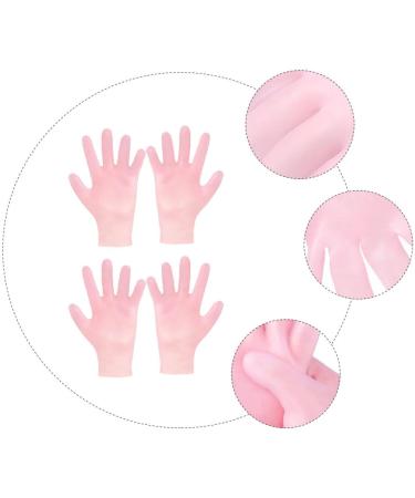 Healeved 2 Pairs Whitening Moisturizing Gloves Moisturizing Gel Gloves Healing Gloves for Dry Cracked Anti-Dry Gloves Moisturizing Hand Gloves Sokcs Pink Miss Sock Sun Protection Sebs - Buy Online on GoSupps.com