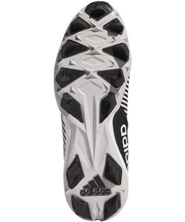 adidas Men's FBG61 Football Shoe 8.5 - Black/White/Grey | Lightweight & Stylish - Buy Online on GoSupps.com