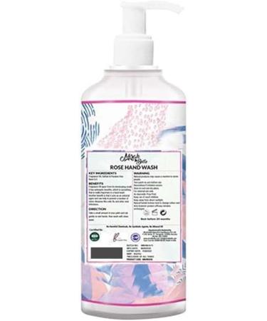 Mirah Belle - Rose Hand Wash (1000 ML) - Best for Men Women and Children - Natural Vegan Cruelty Free - Sulfate and Paraben Free - 1000 ML - Buy Online on GoSupps.com