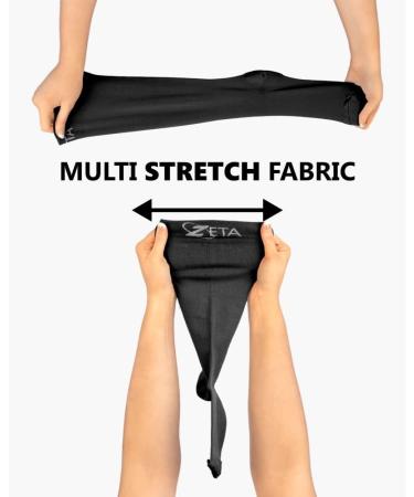 Zeta Wear Compression Stockings for Thick Calves - Comfortable NapperNation Prevents Swelling & Pain Large Cuffs Black - Buy Online on GoSupps.com