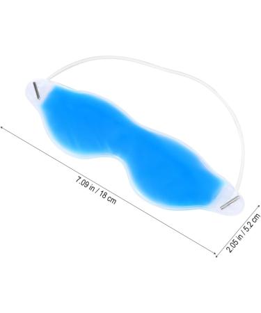 KOMBIUDA Cold Eye Pads Cooling Eye Paste Silicone Gel Eye Mask Gel Eye Cooling Eye Patches Cold Eye Patch Ice Eye Gel Sleep Eye Silicone Eye Patches Eye Gel Pads Cold The Summer Blindfold medium Blue - Buy Online on GoSupps.com
