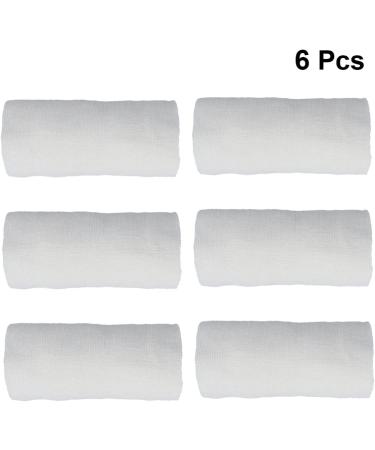 Healeved 18 Rolls Rolled Cotton Gauze - Stretch Knee Injury Tape | High-Quality White Gauze Cloth for Pressure Relief - Buy Online on GoSupps.com