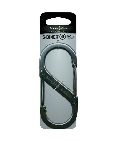 S-Biner, Size 5, Stainless ,set of 6