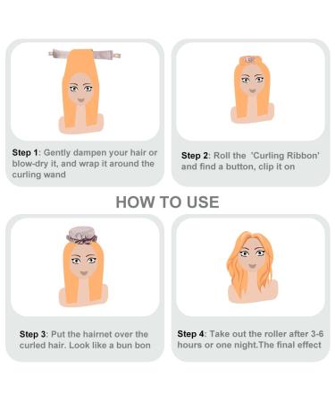 Heatless Curlers - Calp Lock Winders for Stunning Waves Overnight | DIY Styling for Short & Long Hair | Green - Buy Online on GoSupps.com