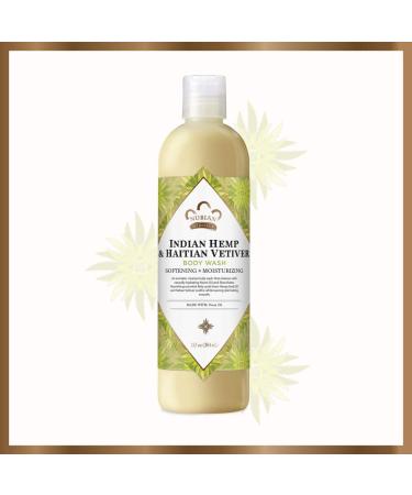 Nubian Heritage Body Wash Indian Hemp | Moisturizing & Natural | 13 oz - Shop Internationally - Buy Online on GoSupps.com