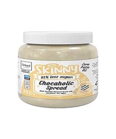 The Skinny Food Co White Chocolate Chocahalic Skinny Spread 350g - Buy Online on GoSupps.com