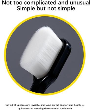 Geardeangloow Hairy Toothbrush - 10 Piece Set | Premium Bathroom Accessories for Pregnancy Care & Travel | Mouth Cleaning Tool in White - Buy Online on GoSupps.com