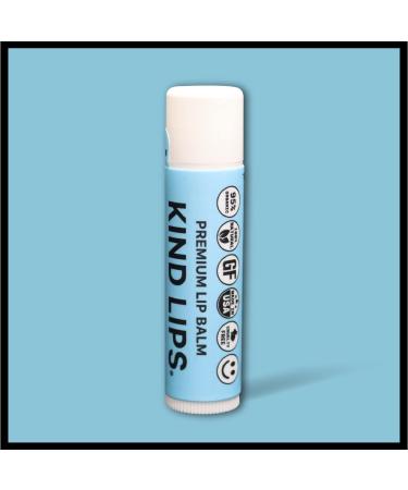 Kind Lips Organic Mineral Sunscreen SPF 15 Lip Balm - Pack of 3 | Reef Friendly Zinc Oxide | Nourishing Lip Moisturizer Made in USA - Buy Online on GoSupps.com