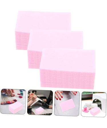 Healeved 3 Nail Remover Cotton Nail Remover Pads Gel for Nails Glue for Nail Charms Eyelash Remover Nail Polish Cleaning Supply Nails Gel Cleaning Wipe Disposable Natural Cotton Fiber Pink - Buy Online on GoSupps.com