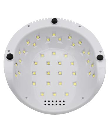 Buy 86W LED Nail Dryer Lamp - Professional UV Lamp with Sensor & LCD Display for Gel Nails - 4 Timer Settings - Perfect for Fingernail & Toenail Design (Pink) - Fast International Shipping - Buy Online on GoSupps.com