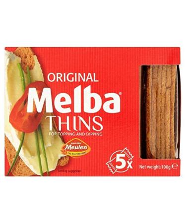 Van der Meulen Melba Toasts - 100g (0.22lbs)