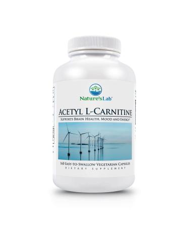 Nature's Lab Acetyl L-Carnitine 2 000mg - 160 Capsules