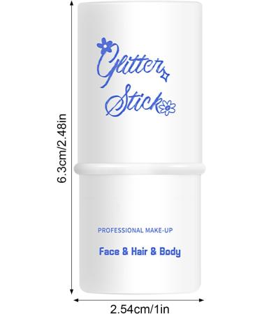 Buy Body Glitter Stick - Chunky Red Glitter Gel for Face Body & Hair | Waterproof Holographic Mermaid Makeup - Buy Online on GoSupps.com