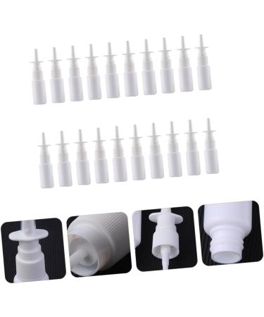 FRCOLOR 20pcs Nasal Spray Bottles - Fine Mist Sprayer Pump for Nose - Plastic Container - Buy Online on GoSupps.com