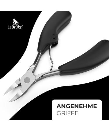 Lebr ke Nail Clippers for Thick & Ingrown Nails | Premium Toenail & Fingernail Scissors - International Shipping - Buy Online on GoSupps.com