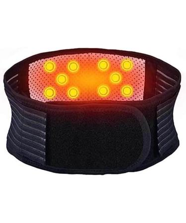 Tylxayoxa adjustable lumbar support for the lower back self-heating magnetic therapy belt for women and men relieves pain and stress (size: xxl)