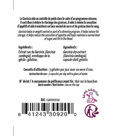 Garcinia Cambogia Pure Premium * 90 capsules titrated at 60% HCA * Ultra Powerful Fat Burning Fat Burning * Natural hunger * Decreases appetite * Reduce appetite - Buy Online on GoSupps.com