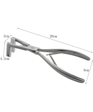 Fonowx Tape Hair Extensions Pliers Hair Extensions Clamps Tool with Silicone Pad - Buy Online on GoSupps.com