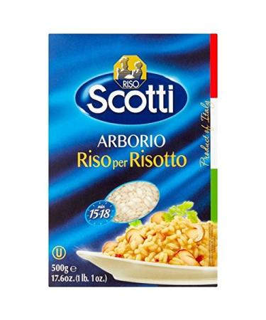 Riso Scotti Scotti Arborio Rice Risotto Rice 500G (Pack of 4)