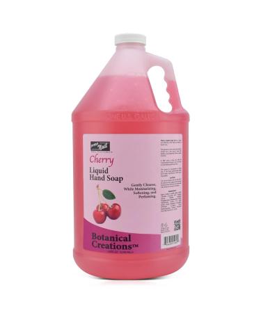 PRONAIL - Liquid Hand Soap Refill Cherry 1 Gallon - Deeply Cleanse and Hydrates Leaving your hands Fresh and Soft - Bulk Refill Gallon Cherry 128 Fl Oz (Pack of 1)