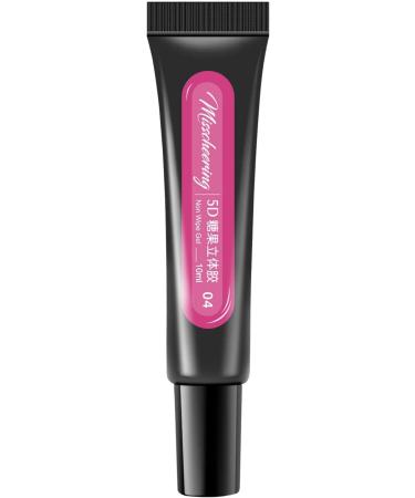 Nail Gel | Stereo Adhesive Nail Polish Gel Long-Lasting Healthy Resin Nail Gel Polish Easy to Apply for at Home Highly Pigmented Nail Polish Gel for Lover Girl Mother Nicything 04 - Buy Online on GoSupps.com