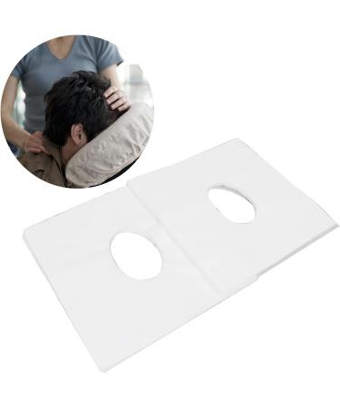Verdant Touch Disposable Facial Support Cover - 100 Pack Breathable & Water-Absorbent Head Support for Beauty Salons | International Shipping Available - Buy Online on GoSupps.com