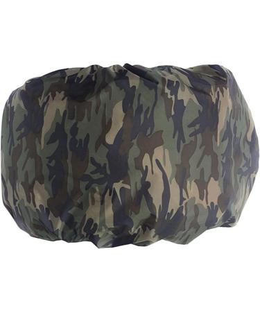 YARDWE Waterproof Backpack Rain Cover - Non-Slip, Black White Striped - Ideal for Hiking, Camping, Hunting, Cycling - 5 Camouflage Options - Buy Online on GoSupps.com