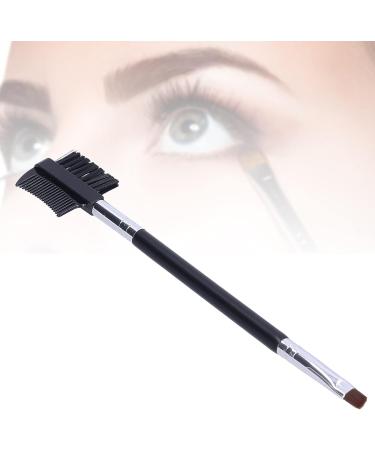 Eyebrow Brush Eyebrow Eyelash Brush Shaper Double Head Eyelash Comb Eyebrow Eyelash Makeup Tool (Double-ended long eyebrow brush) - Buy Online on GoSupps.com