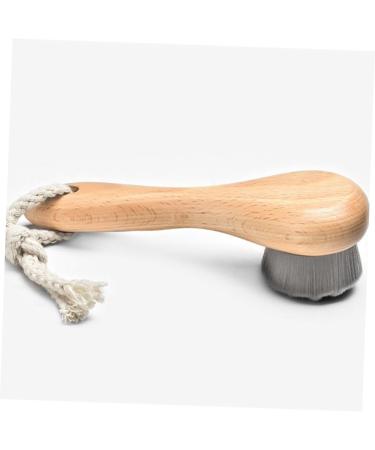 Beaupretty Cleanser Brush Facial Cleaning Brush Cleansing Brush face Cleaner Brush face scrubbers face Brush Facial Scrubber Face Cleaning Brush Facial Brush Dry Brushing Wooden Handle Bamboo - Buy Online on GoSupps.com