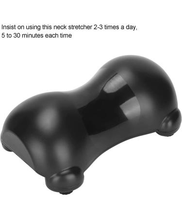 Ergonomic Neck Tractor - Nakeah Samnuerly Nude Tendon | Adjustable Spine Massage Device for Neck Pain Relief | Flexible Neck Support (Black) - Shop Worldwide - Buy Online on GoSupps.com