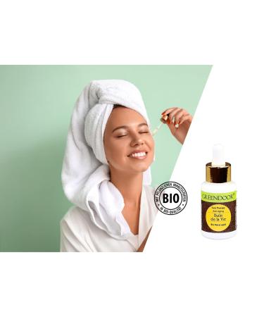 Greenendoor Organic Maracuja Oil - Cold-Pressed Vegan Body & Facial Care - Skin Regeneration Anti-Wrinkle Neck & Cleavage - Natural Cosmetics 100% Nature (30ml) - Buy Online on GoSupps.com