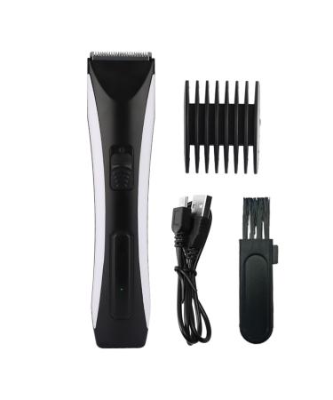 Hair Clippers for Men Electric Hair Clipper Rechargeable Professional Hair Clipper Electric Beard Trimmer Adjustable Hair Clipper Men's Styling Trimme(White)