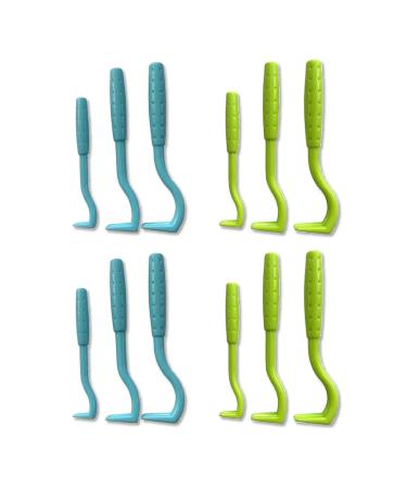 Pack of 12 tick hooks and tick remover for children and pets easy and safe tick lever for ticks of any size