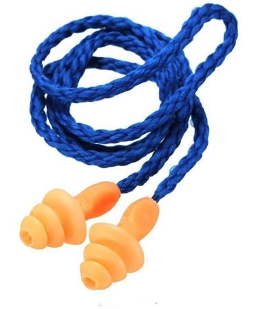 PULABO 10Pcs Corded Ear Plugs Silicone sNoise Cancelling for Hearing DIY Garden Hand Tools Convenient