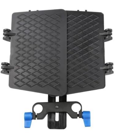 Fotga ABS Plastic Matte Box with 15mm Rail Rod Clamp Sunshade for Camera Cage | Compatible with Canon, Fuijifilm, Panasonic and more - Buy Online on GoSupps.com