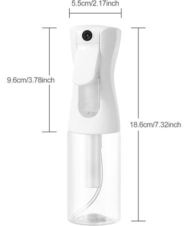 Quelcc 200ml Ultra Fine Mist Spray Bottle | Atomizer for Hair Plants & Cleaning | Perfect Small Spray Bottle - Buy Online on GoSupps.com
