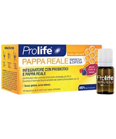 Prolife Supplementary food for royal carton multicolored 10 bottles of 8 milliliters