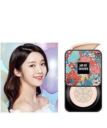 BB Cream, CC Cream, Nude Makeup Concealer Moisturizing Brightening CC Liquid Foundation, Even Skin Tone Foundation (01# Ivory White)