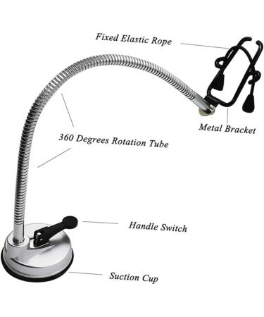 FOMIYES Hair Dryer Holder Blow Dryer Holder Hair Dryer Clamp Bracket Hair Dryer Rack Hands- to Rotate - Buy Online on GoSupps.com