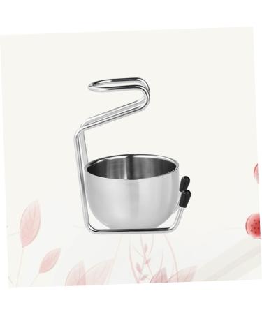 Angoily Stainless Steel Brush Holder - Rustproof Wall-Mounted Glass Bottle Stand for Friends of Friends - Buy Online on GoSupps.com