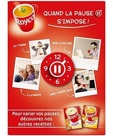  G n rique ROYCO - Creamy Pumpkin Soup - Instant Preparation in 3 Minutes - Autumn Flavor - 80g - Pack of 4 - Sold Per Pack - Buy Online on GoSupps.com