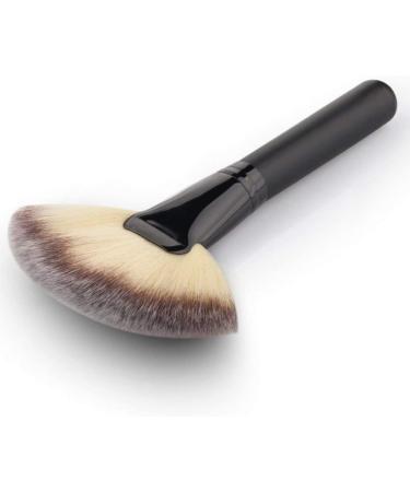 Blusher Brush Make Up Brush Powder Makeup Brush Big Large Fan Top Brush Makeup Tools Fan Head Face Brush Contour Concealer Powder Blush Eyeshadow Nose Smudge Brush - Buy Online on GoSupps.com