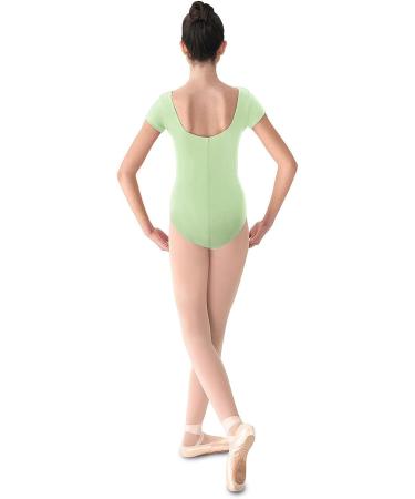 Mirella Women's Princess Seam Cap Sleeve Dance Leotard - Medium Seafoam - Buy Online on GoSupps.com