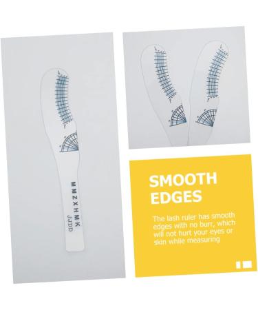 10pcs Eyelash Measuring Ruler Lash Length Measuring Tool Lash Tools Eyelash Supply Sector Mascara - Buy Online on GoSupps.com