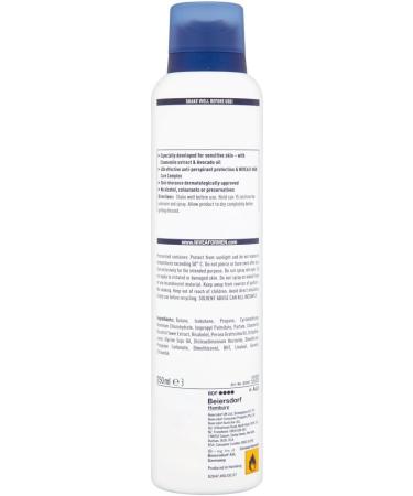 Nivea Men Sensitive Protect 48h Anti-Perspirant Deodorant Spray Avacado 250 ml 1 g (Pack of 1) - Buy Online on GoSupps.com