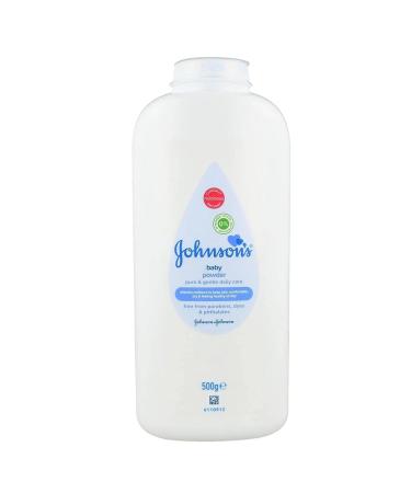 Johnson's Baby Powder, Original, 17.6 Oz / 500 G (Pack of 2)