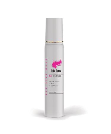 CoCo La Rue Double or Nothing Lite Hold Hair Spray Set | Touchable Hairspray with Advanced and Enhanced Formula- Instant Styling and Frizz Control- Medium Hold and Tremendous Shine