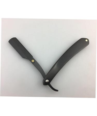 Minkissy Men's Folding Razor with Wooden Handle - Premium Metal Eyebrow Knife & Grooming Tool for Men - Buy Online on GoSupps.com