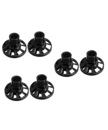 NOLITOY 6 pcs Fan Fans Practical Accessories Blowing Tools Electric Grinding Acceossries Cleaning 3x3cmx3pcs Blackx3pcs