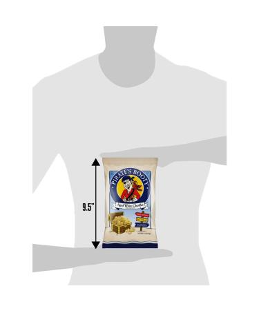Pirate's Booty Aged White Cheddar Cheese Puffs - 12ct Gluten Free Snacks for Kids - Buy Online on GoSupps.com